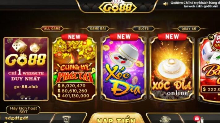 Xóc đĩa Go88 - Game Casino đổi thưởng uy tín nhất 