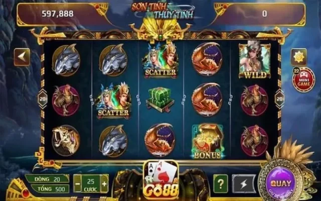 Bí kíp chi tiết hướng dẫn chơi Sơn Tinh Thủy Tinh Go88