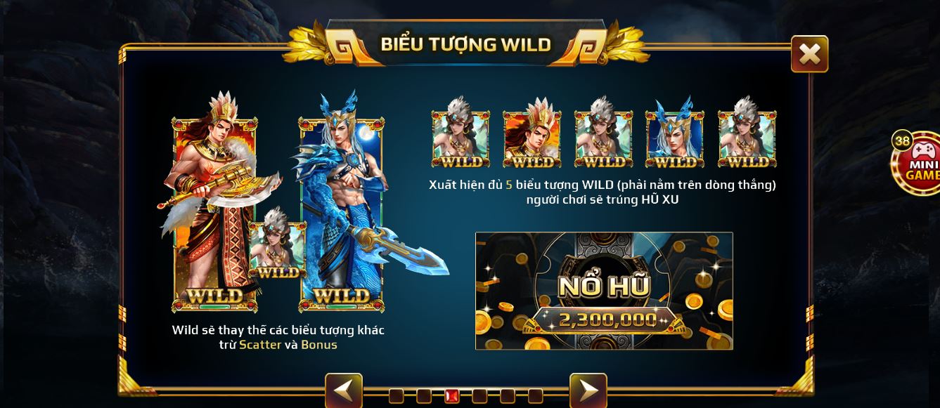 Chinh phục thử thách cùng Sơn Tinh Thủy Tinh tại nhà cái Go88