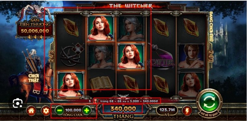 Hướng dẫn cách chơi Nổ hũ The Witcher thắng lớn từ cao thủ nhà cái Go88
