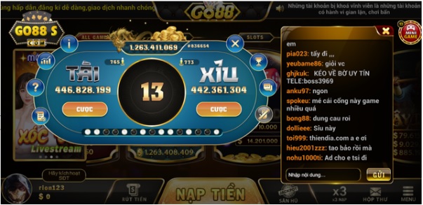 Mách bạn 6 mẹo chơi tài xỉu ăn tiền cực dễ tại Go88