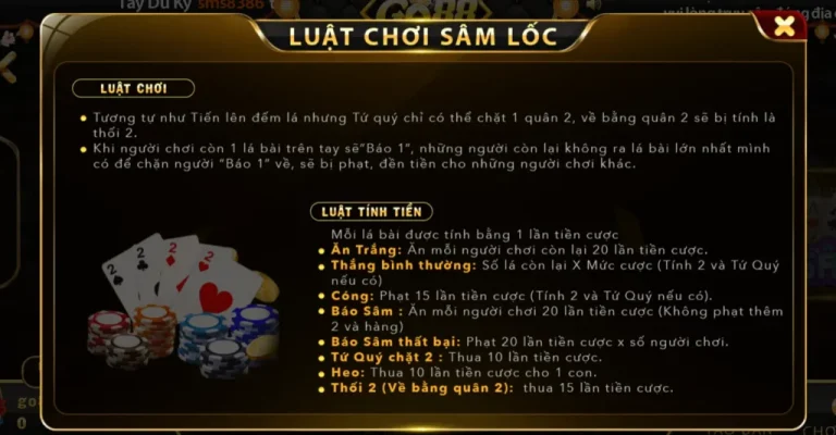 Mách tân thủ cách chơi Sâm Go88 đơn giản giúp thắng lớn