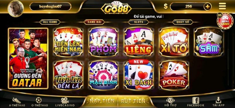 Mách tân thủ cách chơi Sâm Go88 đơn giản giúp thắng lớn